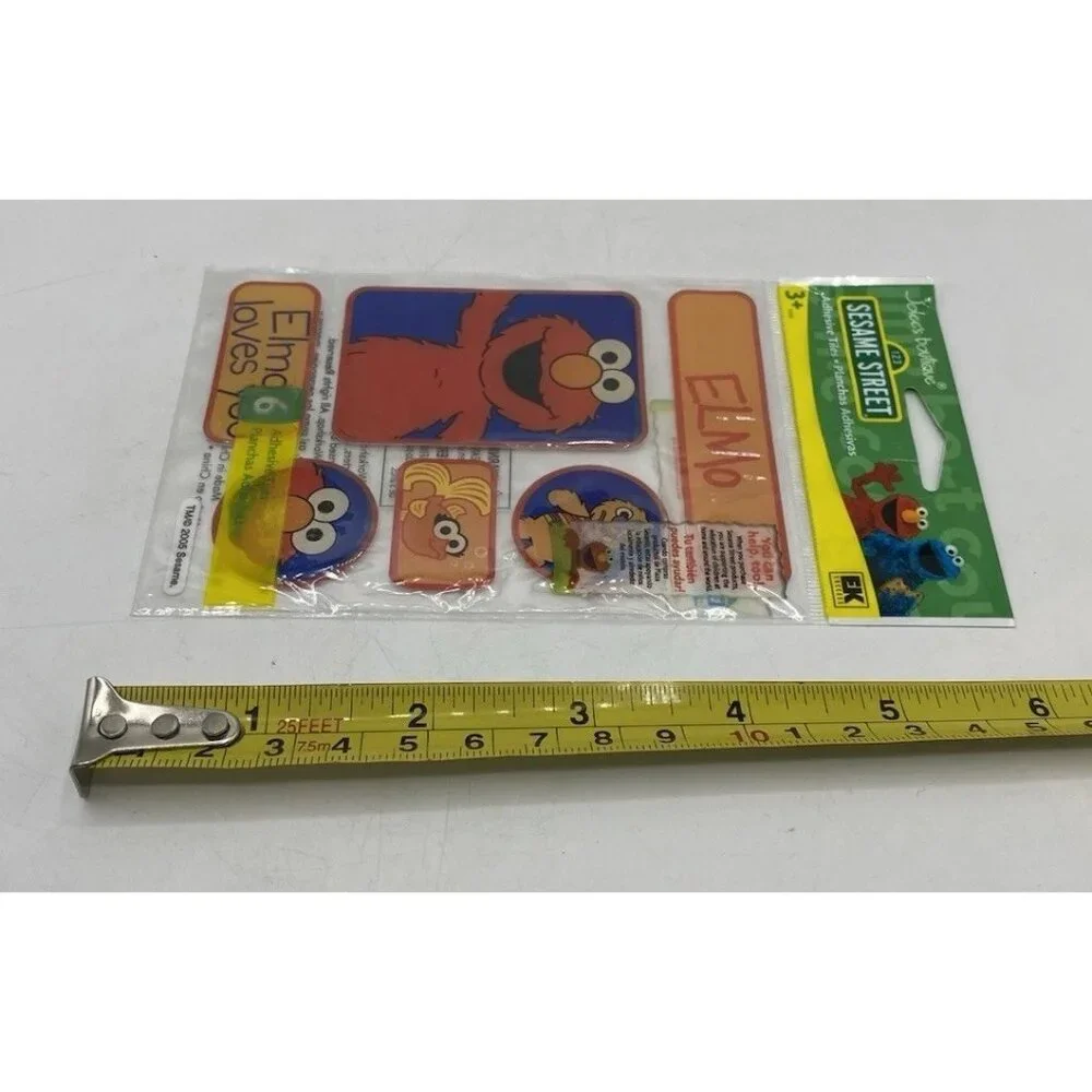 Jolees Boutique Stickers SESAME STREET Elmo Dimensional School Play Crafts 2005